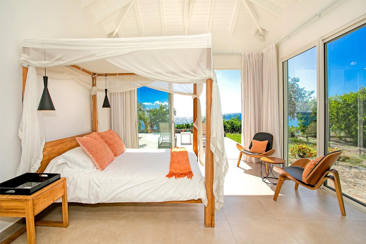 Location villa St Martin - Chambre 4